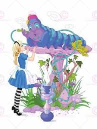 The creatures here have many behaviors as well as accents. Painting Illustration Cartoon Alice Wonderland Caterpillar Canvas Art Print 5057833164138 Ebay