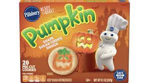 Keep things simple and start with a package of classic pillsbury™ ready to bake refrigerated sugar cookie dough. Pillsbury Shape Pumpkin Sugar Cookie Dough Pillsbury Com