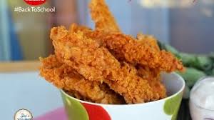 Puiul poate sta la marinat în frigider, de la 1 la 24 ore. Degetele Crocante De Pui Youtube