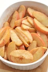Baked Apple Slices Recipe In 2020 Baked Apples Baked Apple Slices Apple Slice Recipe