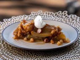 Apple Pear And Macadamia Tarte Tatin Recipe Food Network Recipes Tarte Tatin Recipe Food