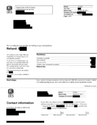 Irs Notice Cp30a Your Estimated Tax Penalty Has Been Reduced H R Block