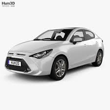 3d Model Of Toyota Yaris Xle Ca Spec Sedan 2015 V 2020 G Avtomobili