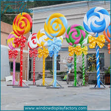 Giant Lollipop Prop Candy Themed Party Christmas Decorations Diy Outdoor Candy Land Christmas