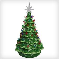This tree is 25 tall including the base and star. 30 Absolutely Adorable Mini Ceramic Christmas Trees Miss Wish