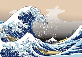 こんな絵を描いてたの 富嶽三十六景で有名な葛飾北斎が描いた 鮭の切り身 が話題に fundo fond d ecran dessin fond d ecran ordinateur fond d ecran macbook