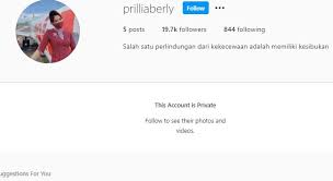 Check spelling or type a new query. Ini Akun Instagram Prillia Berliani Pramugari Lion Air Yang Diduga Jadi Pelakor Gaes