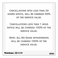 Wall Decal Reduce No Show Or Last Minute Cancellations With One Of The Unique Products From Our L Makeup Artist Website Makeup Artist Quotes Best Makeup Artist