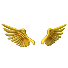 Golden Sparkling Wings Roblox Wings Sparkle Golden