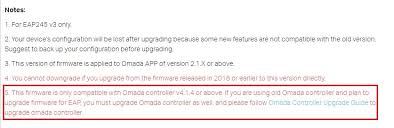 Upgrading Eap245 V3 To 2 20 0 Build 20200423 Firmware With Oc200 Business Community
