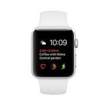 The apple watch series 1 is a revamp of the original apple watch, announced most of the parts are the same as the series 2 apple watch series 1 troubleshooting, repair, and. Apple Watch Series 1 38mm Aluminiumgehause In Silber Mit Sportarmband In Weiss Mnng2zd A Gunstig Kaufen Ebay