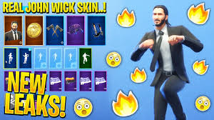 So far there are 3 legendary, 5 uncommon, 2 epic cosmetic items in this skin set. New Fortnite Leaked John Wick Skin Old School Emote Youtube