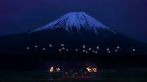 Sky Magic Live At Mt Fuji Drone Ballet Show By Microad Inc Ballet Shows Backdrops Mount Fuji
