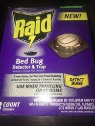Does raid spray kill bed bugs? Raid Bed Bug Detector And Trap Use When Traveling Or At Home 8 Count 2 Pack Ebay