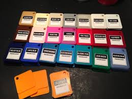 Filament Color Sample Chip 3d Print Model Color Samples 3d Printing Print