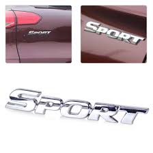 Voir plus d'idées sur le thème logo voiture, voiture, logos de voitures. 3d Metal Chrome Sport Letter Logo Emblem Badge Sticker Auto Car Motor Decal Se Ebay
