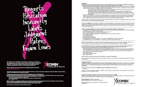 Standards of medical care are determined on the. Merz Encourages Women To Smash Through Labels And Judgment With Disruptive New Dtc Campaign For Xeomin Incobotulinumtoxina Business Wire