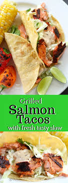 Maybe you would like to learn more about one of these? Grilled Salmon Tacos Good Dinner Mom