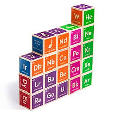 Thinkgeek Periodic Table Building Blocks Periodic Table Blocks Gifts For Kids Geek Baby