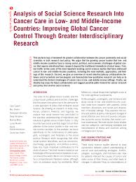 The base salary for ceo ranges from $581,600 to $991,600 with the average base salary of $769,600. Pdf Analysis Of Social Science Research Into Cancer Care In Low And Middle Income Countries Improving Global Cancer Control Through Greater Interdisciplinary Research