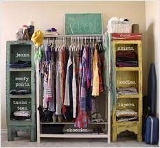 Read on for four of our favorite diy closet organization ideas on a budget. Low Cost Diy Closet For The Clothes Storage Amazing Diy Interior Home Design