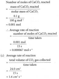 Methods Measure Rate Reaction Problems 3 Reaction Rate Molar Mass Relative Atomic Mass