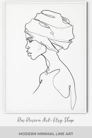 African Woman Art Black And White Pin On Bordados A Mao Livre