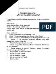 Contoh soal teks hikayat dan kunci jawabannya. Contoh Soal Perusahaan Manufaktur