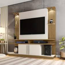 Painel Home Suspenso Para Tv Ate 60 Polegadas Livin Hbmoveis R 733 00 Em Mercado Livre House Design Home Cool House Designs