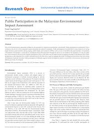 Malaysia offshore oil and gas sector. Pdf Public Participation In The Malaysian Environmental Impact Assessment