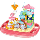 Explore toys with spinners and pouring cups to make a splash and introduce toddlers to a little cause and effect. Aed 139 00
