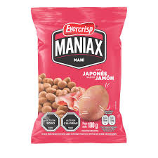 Este maní o cacahuate esta revestido en harina de trigo que le da un sabor diferente ¿quiénes somos? Maniax Mani Japones Sabor Jamon Evercrisp 100 G A Domicilio Cornershop By Uber Chile