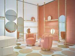 India Mahdavi Designed Red Valentino Flagship Store In London Boutique Interior Modern Interior Design Boutique Interior Design