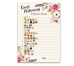 So, you're planning a baby shower, and one thing keeps bothering you: Boho Emoji Baby Shower Games 25 Guests Girl Floral Bohemian Emoji Pictionary Children S Book Baby Shower Games Pink Emoji Game Gender Neutral Baby Shower Bohemian Shower Decor Sku G400 Emj Buy
