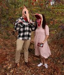 For the barbara mask, we bought a costume wig resembling gina davis's hair in the movie. 11 Fun Halloween Costumes That Require Masks Let S Eat Cake