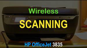 Paper jam use product model name: Hp Officejet 3835 Wireless Wifi Scanning Review Youtube