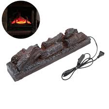 26.5'' h x 36'' w x 9.25'' d. 110v 220v Electric Fireplace Simulation Charcoal Fake Firewood Bonfire Shoot Props Museum Hall Decorations Craft Halloween Christmas Party Wish Electric Fireplace Hanging Fireplace Wall Hanging Fireplace