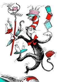 The Illustrations For The Cat In The Hat Or Any Other Dr Suess Book Is Hand Drawn Really Well And Doesn T Use Too M Dr Seuss Books List Seuss Classroom Seuss