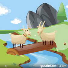 Las Dos Cabras Fabula Corta Para Ninos Sobre La Terquedad Los blancos y apacibles animales no se movieron ni medio metro de donde estaban. las dos cabras fabula corta para ninos