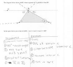 Triangle Sum Proof Students Are Asked Prove That The