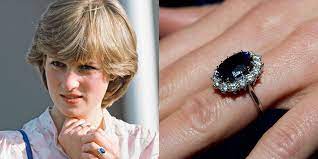 The ring, which the prince himself designed, bore three glittering diamonds: Why Princess Diana S Engagement Ring From Prince Charles Was Controversial At The Time