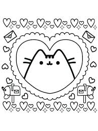 Pusheen Coloring Pages Hard The Following Is Our Collection Of Easy Pusheen Coloring Page You In 2020 Unicorn Coloring Pages Pusheen Coloring Pages Cat Coloring Page