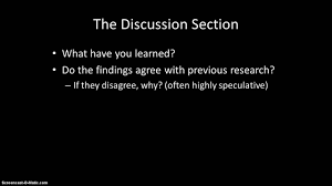 Writing the results and discussion section could be one of the difficulties that you encounter when writing your first research manuscript. How To Write The Discussion Section Of A Research Paper Apa Ee