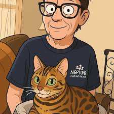 Vintage hand-woven rattan decorative basket with an upper green braided  trim & wooden handles 🧺✨ 13” L X 12.5” D X 8.5” H Brownsville Pickup📍