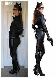 There are many different catwoman looks, there aren't many tutorials on making catwoman masks, and if you go to youtube there are. Diy Catwoman Costume Ideas Diy Projects Diy Crafts Cat Woman Costume Diy Catwoman Costume Chic Halloween Costume