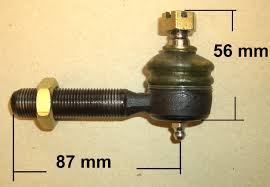 Der spurstangenkopf ist auf die spurstange geschraubt und über ein gummilager mit dem achsschenkel verbunden. Oldtimer Jehle Spurstangenkopf