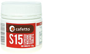 Clean tea kettles, coffee carafes, and thermoses. Cafetto S15 Tablets