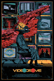 Videodrome Kilian Eng Screen Print Limited Edition – RARE PRINTS AND POSTERS