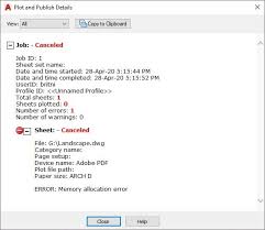 Maybe you would like to learn more about one of these? Memory Allocation Error When Plotting From Autocad Autocad Autodesk Knowledge Network