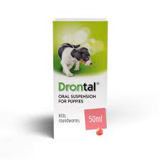 Deworm again at six months and one year old. Drontal Puppies Oral Worming Suspension Medicanimal Com